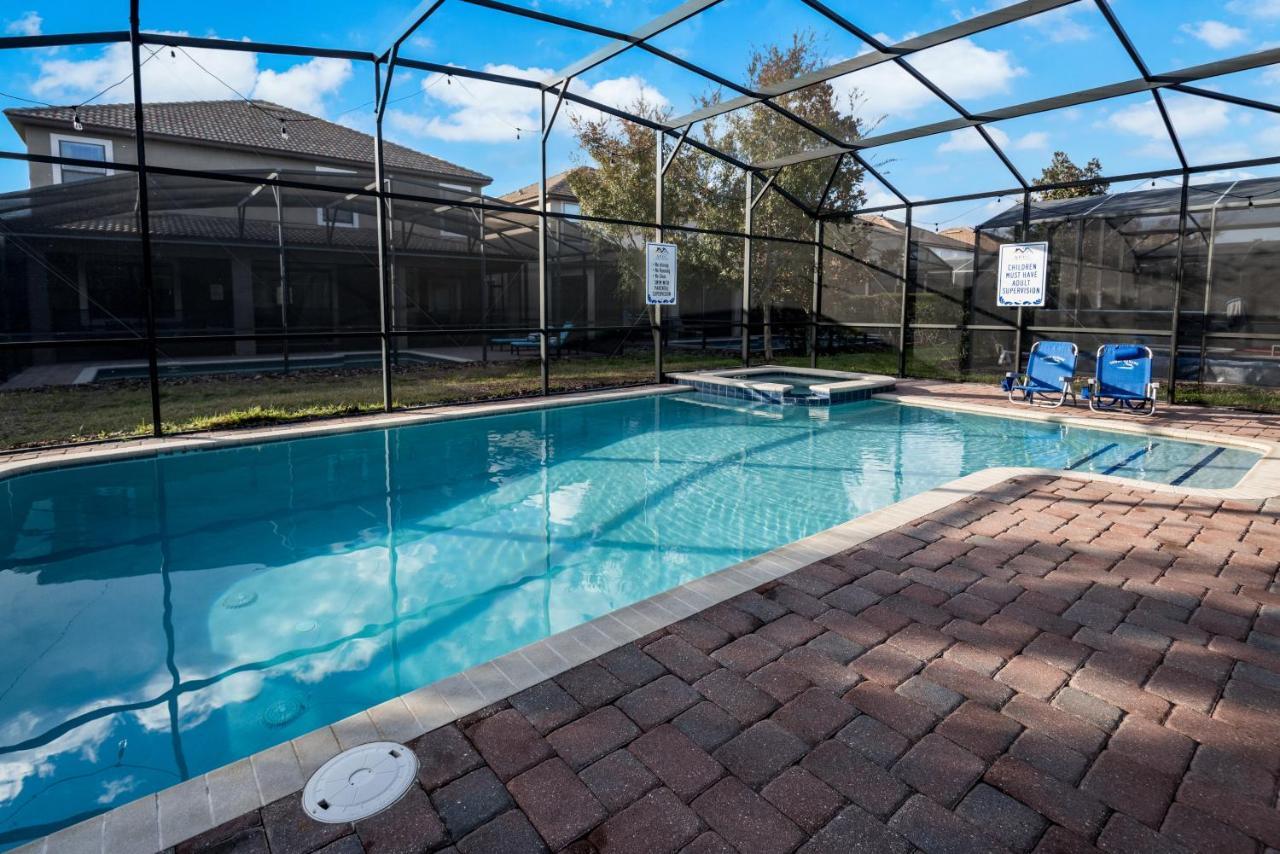 8 Bedroom Estate Near Disney World ダベンポート エクステリア 写真